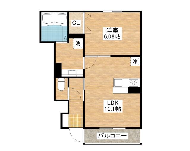 秀豊　4号館 間取り図画像