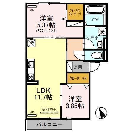  間取り図写真