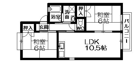 アネックス 間取り図画像