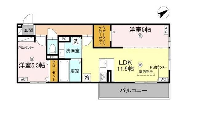  間取り図写真