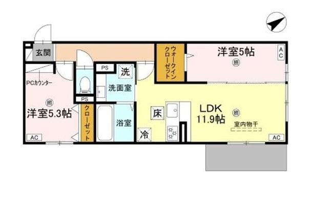  間取り図写真