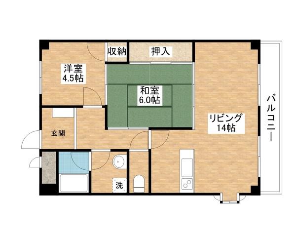  間取り図写真