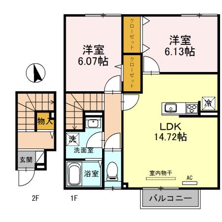  間取り図写真