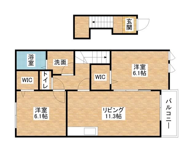  間取り図写真