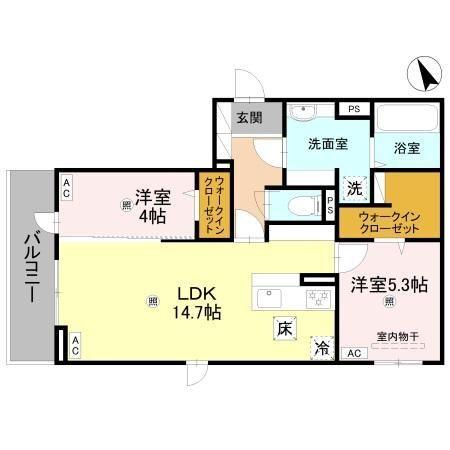  間取り図写真