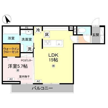  間取り図写真