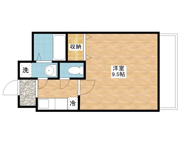 クレスト今宿 間取り図画像