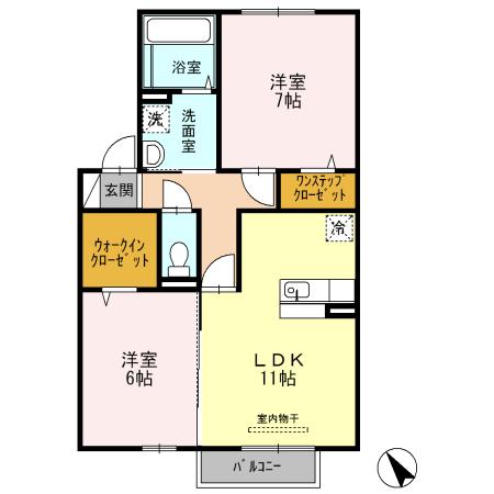 ブリリアンドヒルズ 間取り図画像