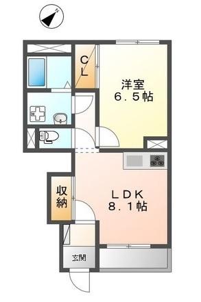 グレースほしか 間取り図画像