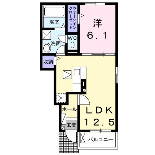 モマン ドゥ マノワール 間取り図画像