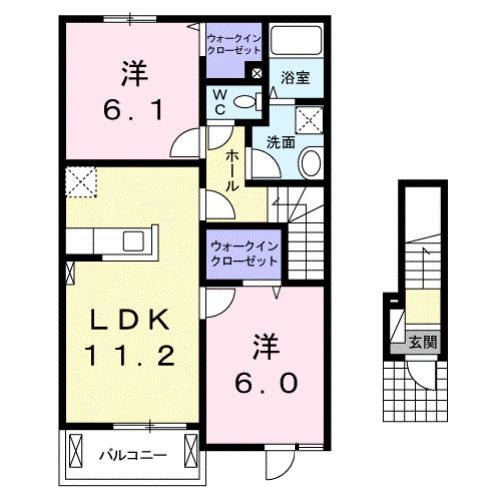 カンタービレ（202） 間取り図画像
