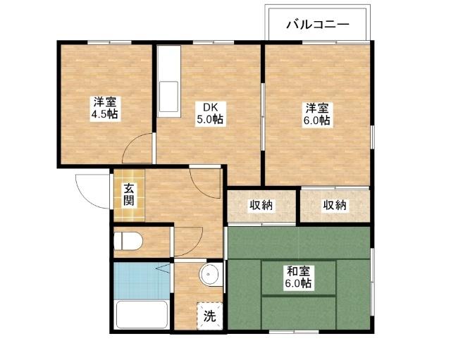 ベル森ノ内 間取り図画像