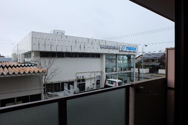 近江八幡市出町マンション バルコニー