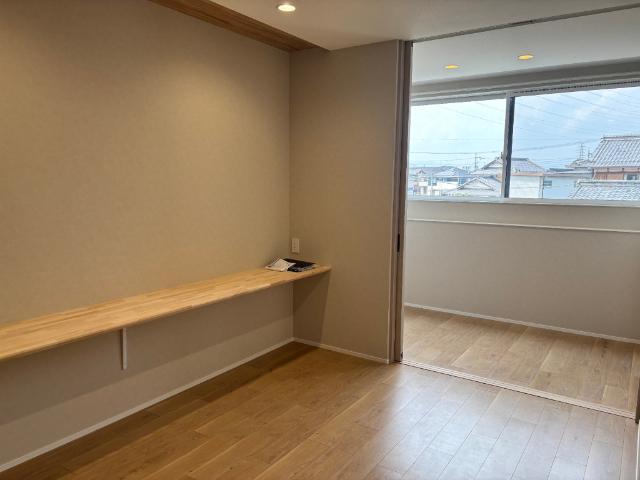 野洲市西河原アパート リビング