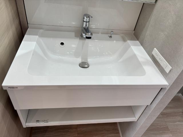 野洲市西河原アパート 洗面