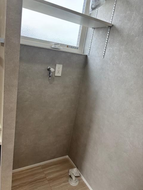 野洲市西河原アパート 洗面