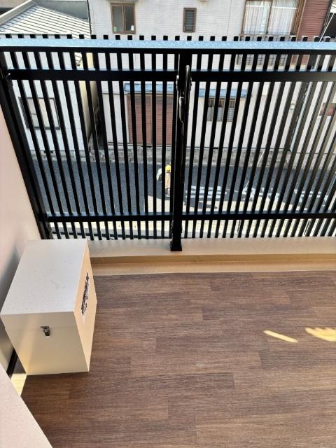 野洲市小篠原マンション バルコニー