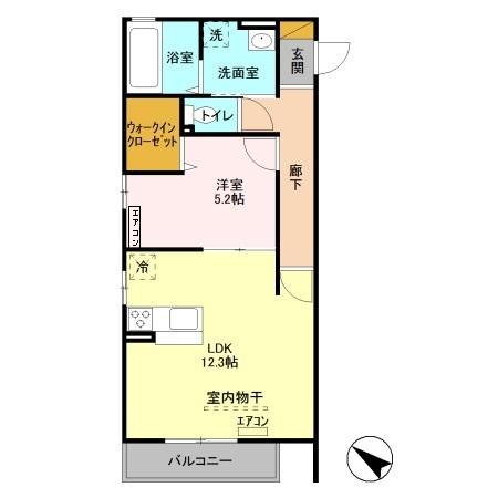 プラド大宮（301） 間取り図画像