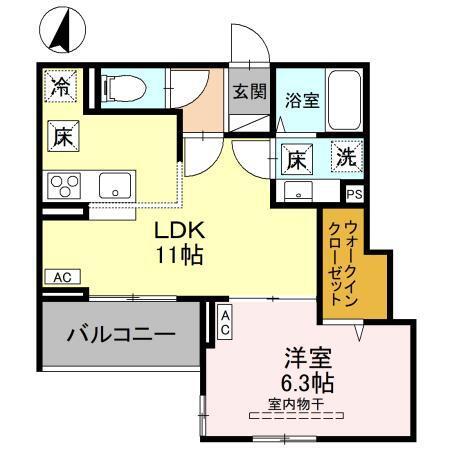 Noble villa東大成（102） 間取り図画像