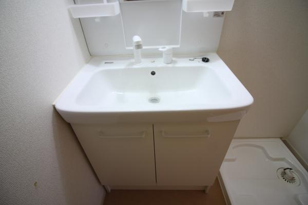 長浜市三和町アパート 洗面