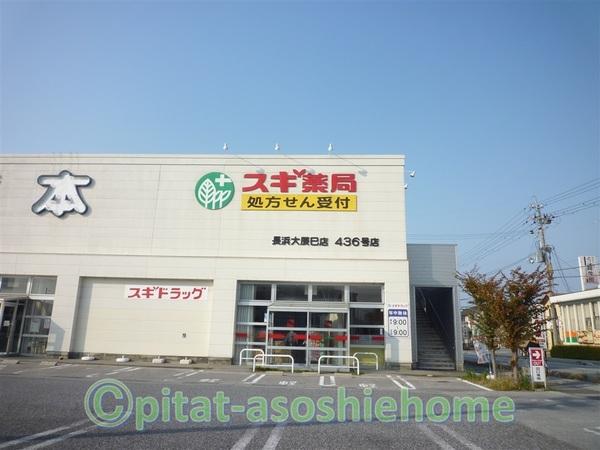 スギ薬局長浜大辰巳店：833m