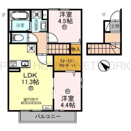  間取り図写真