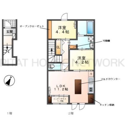  間取り図写真