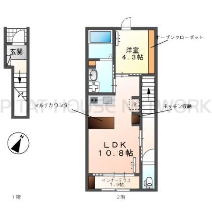  間取り図写真