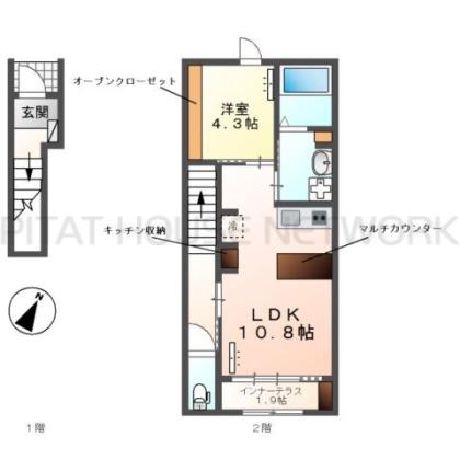  間取り図写真