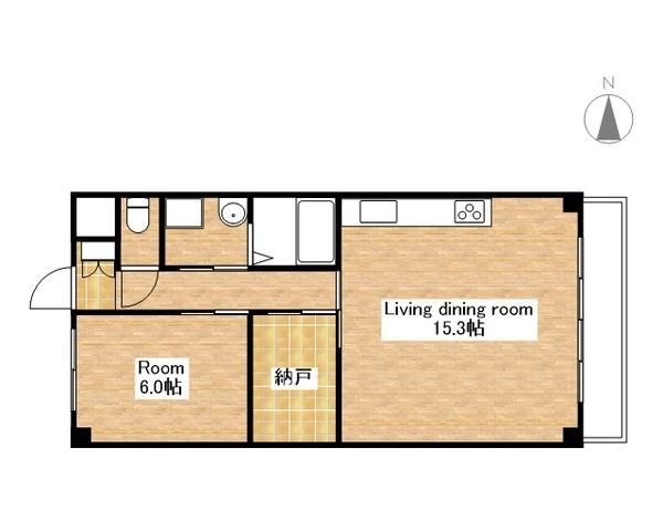 villa Cozy（301） 間取り図画像
