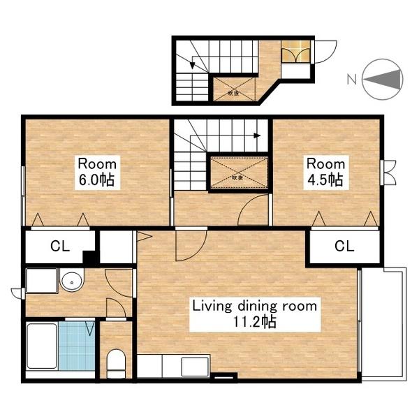 南向きバルコニー！