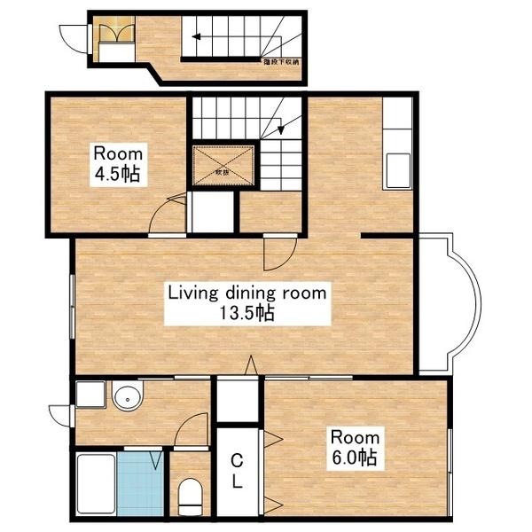 南向きバルコニー