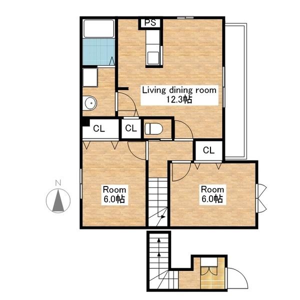エアコン2基付です！