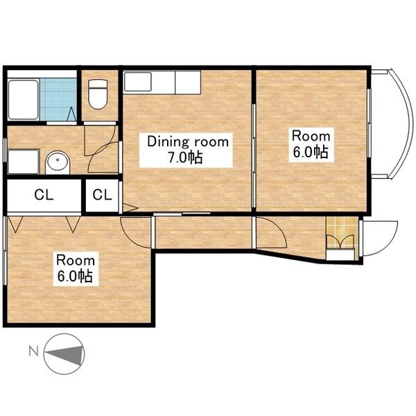 南向き２DK♪