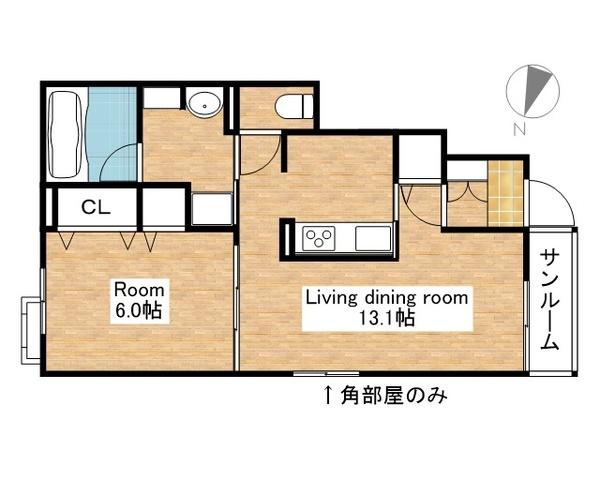 ブリアン　オーブ　Ⅰ（101） 間取り図画像