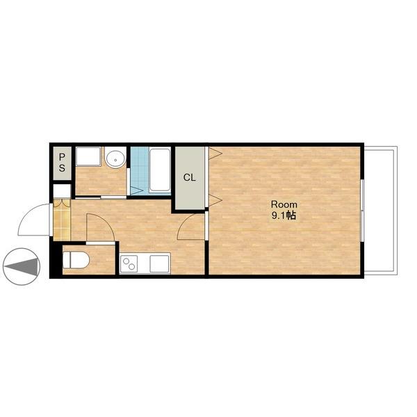 サラージュ（106） 間取り図画像