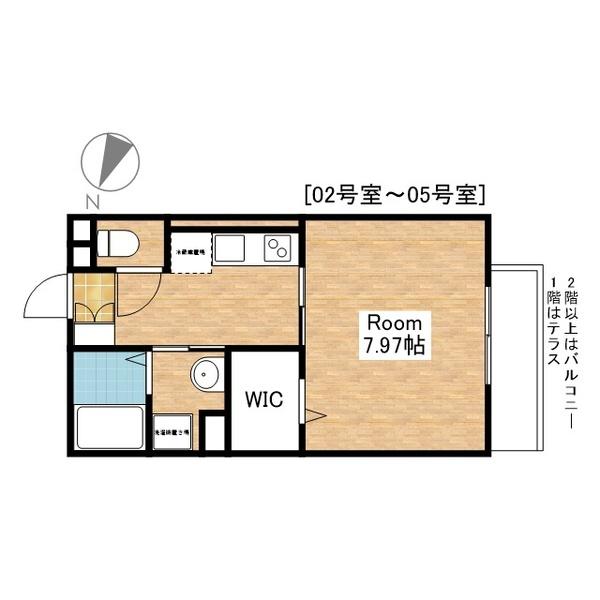 ベルエール地福寺 間取り図画像