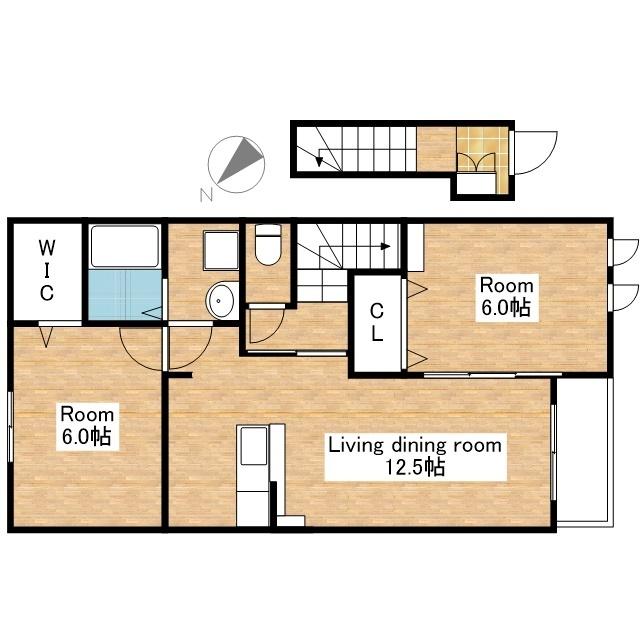 南向きバルコニー