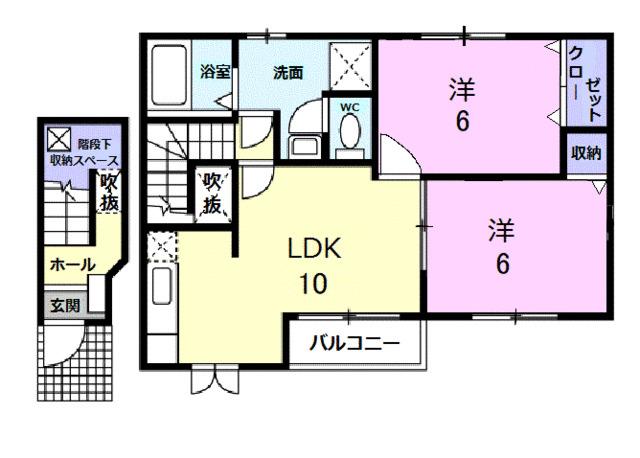 ラ　シエスタ（203） 間取り図画像