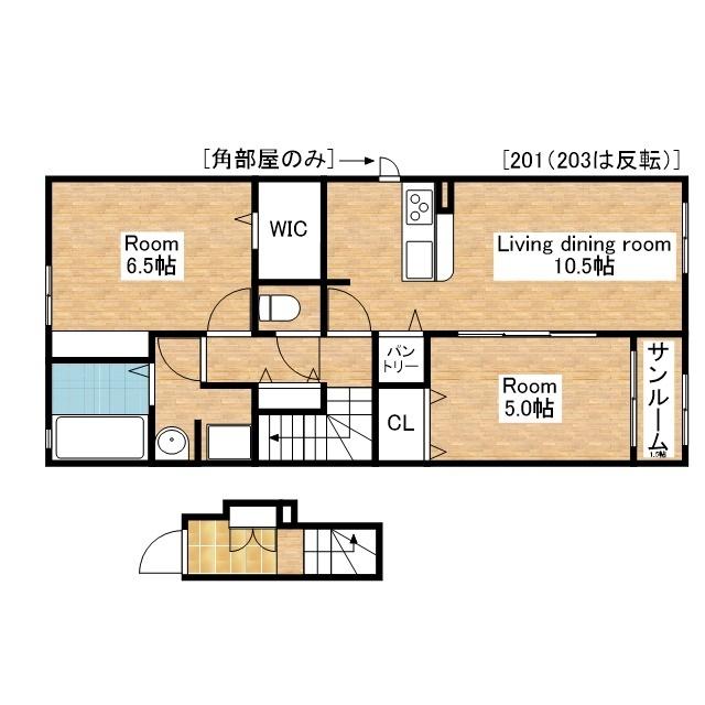 便利なパントリーつき！