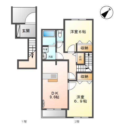 Ｇｒｅｅｎ　Ｐａｒｋ 間取り図画像