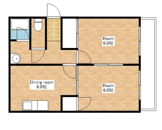 広々ベランダ！