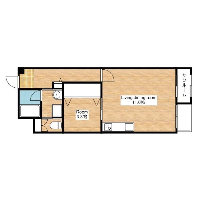 サンルーム付き！