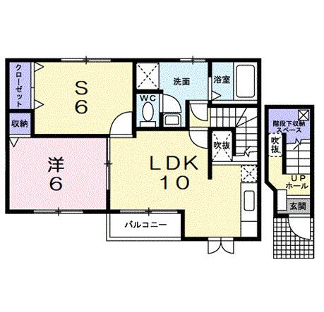 リバティ　ウインド（202） 間取り図画像