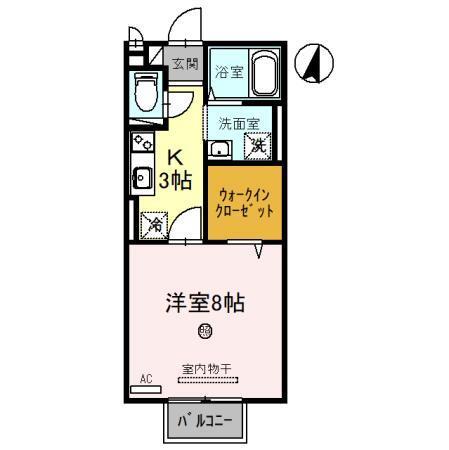 アゼリア（203） 間取り図画像