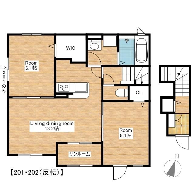 サンルームつき！