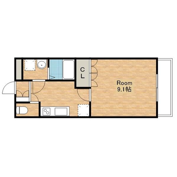 広々洋室＆バルコニー