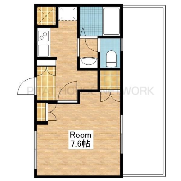 ベランダ広々！！