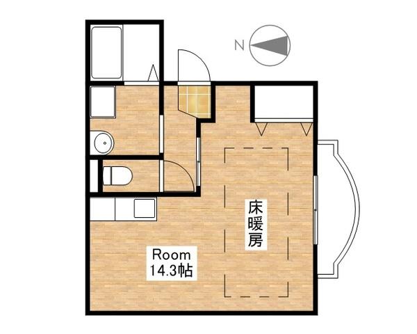 広々14.3帖！