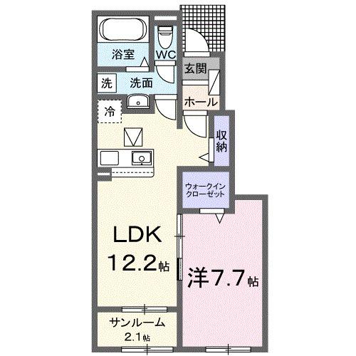 レアル（104） 間取り図画像